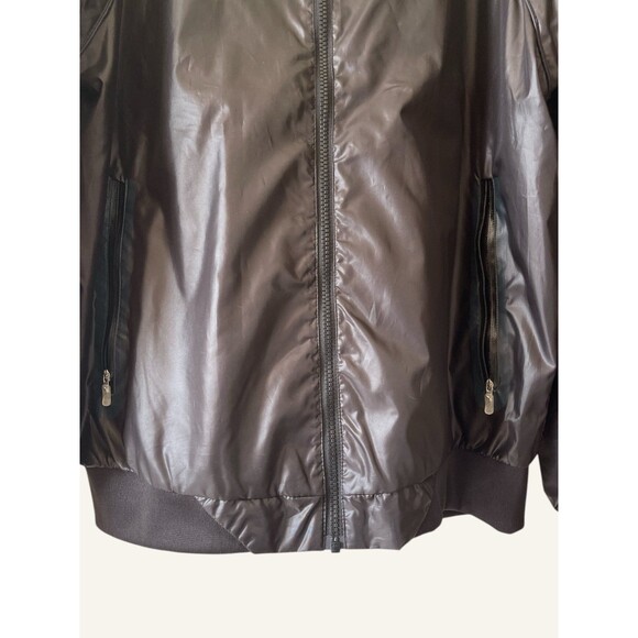 Puma Mens Lg Rare Scuderia Ferrari Windbreaker Jacket Black Blue Car Collector - Picture 3 of 12